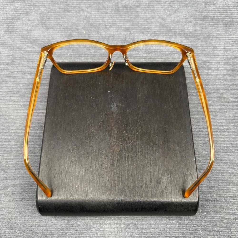 Vera Wang VA20 TI Y2k Eyeglasses Framesq Tortoise Amber Cat Eye Frames 56-16-140